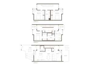 D - TH floor plan